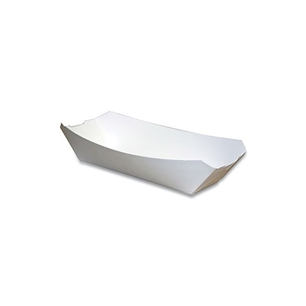 Pactivcorp Pactiv, PAPERBOARD FOOD TRAYS, #12 BEERS TRAY, 6 X 4 X 1.5, WHITE, 300PK 23863 - main